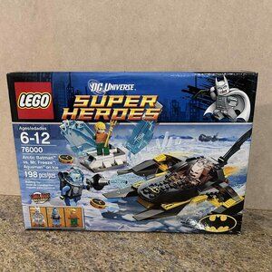 LEGO SUPERHEROES “Artic Batman vs. Mr. Freeze: Aquaman on Ice” Building Toy NEW